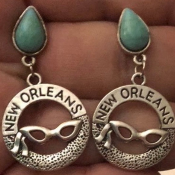Jewelry - New Orleans Mardi Gras Earrings